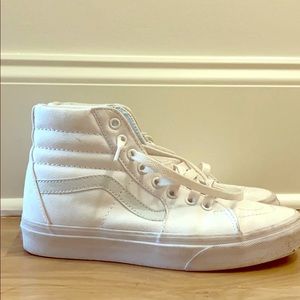Vans high top tennis shoes